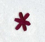 Casual Serif Asterisk (3 Inch)