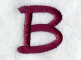 Casual Serif Letter B (3 Inch)
