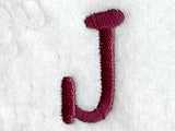 Casual Serif Letter J (3 Inch)