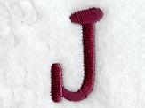 Casual Serif Letter J (3 Inch)