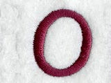 Casual Serif Letter O (3 Inch)