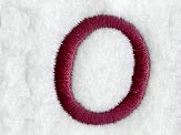 Casual Serif Letter O (3 Inch)