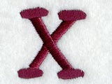 Casual Serif Letter X (3 Inch)