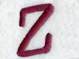 Casual Serif Letter Z (3 Inch)