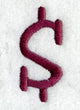 Casual Serif Dollar Sign (3 Inch)