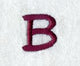 Casual Serif Letter B (3 Inch)