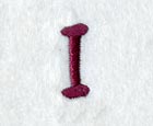 Casual Serif Letter I (3 Inch)