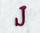 Casual Serif Letter J (3 Inch)