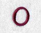 Casual Serif Letter O (3 Inch)