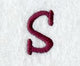 Casual Serif Letter S (3 Inch)