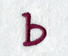 Casual Serif Lower Case Letter b (3 Inch)