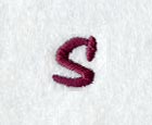 Casual Serif Lower Case Letter s (3 Inch)