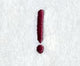 Casual Serif Exclamation Point (3 Inch)