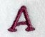 Casual Serif Letter A (3 Inch)