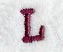 Casual Serif Letter L (3 Inch)