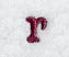 Casual Serif Lower Case Letter r (3 Inch)