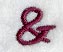 Casual Serif Ampersand (3 Inch)