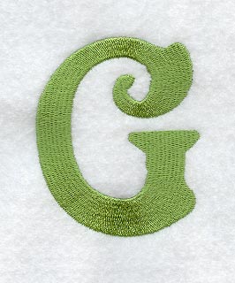 Victorian Letter G (3 Inch)
