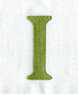 Victorian Letter I (3 Inch)