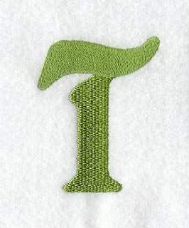 Victorian Letter T (3 Inch)