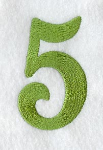 Victorian Number 5 (3 Inch)