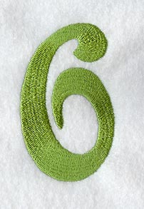 Victorian Number 6 (3 Inch)