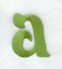 Victorian Lower Case Letter a (3 Inch)