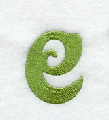 Victorian Lower Case Letter e (3 Inch)