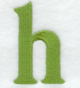 Victorian Lower Case Letter h (3 Inch)