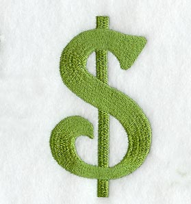 Victorian Dollar Sign (3 Inch)