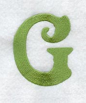 Victorian Letter G (3 Inch)