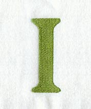 Victorian Letter I (3 Inch)