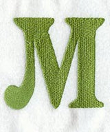 Victorian Letter M (3 Inch)