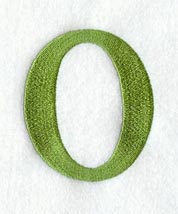 Victorian Letter O (3 Inch)