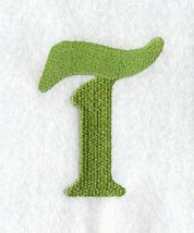 Victorian Letter T (3 Inch)