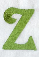 Victorian Letter Z (3 Inch)