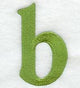 Victorian Lower Case Letter b (3 Inch)