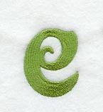 Victorian Lower Case Letter e (3 Inch)
