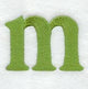 Victorian Lower Case Letter m (3 Inch)