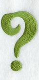 Victorian Question Mark (3 Inch)