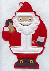 Santa Claus - Front (Crafty Cut Applique)