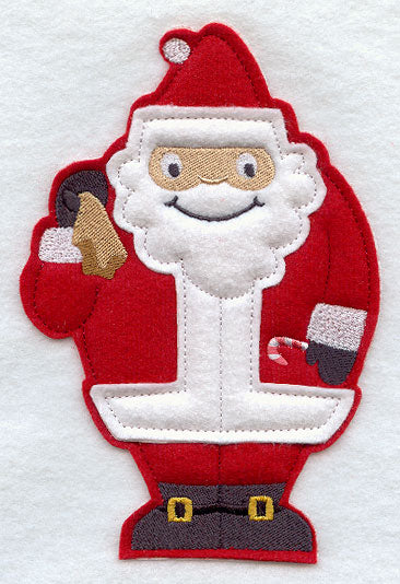 Santa Claus - Front (Crafty Cut Applique)