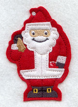 Santa Claus - Front (Crafty Cut Applique)