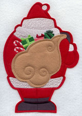 Santa Claus - Back (Crafty Cut Applique)
