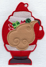 Santa Claus - Back (Crafty Cut Applique)