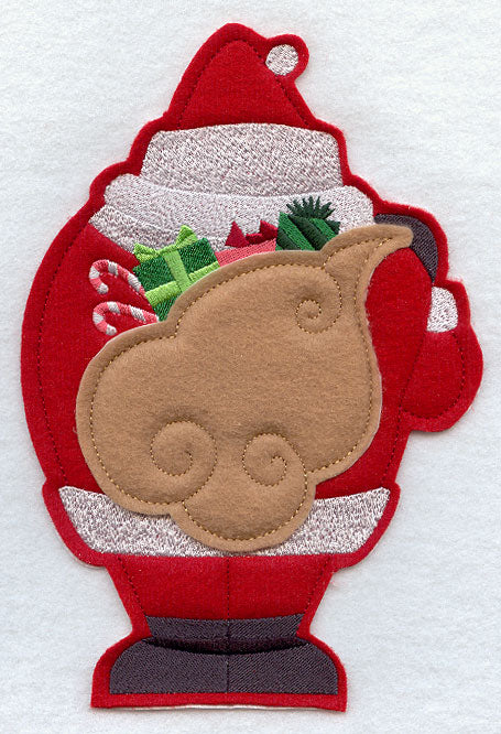 Santa Claus - Back (Crafty Cut Applique)