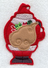 Santa Claus - Back (Crafty Cut Applique)