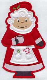 Mrs. Claus - Front (Crafty Cut Applique)