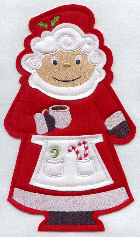 Mrs. Claus - Front (Crafty Cut Applique)