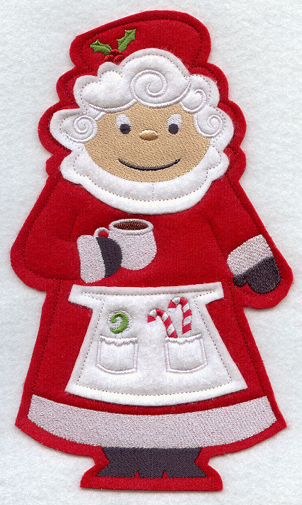 Mrs. Claus - Front (Crafty Cut Applique)
